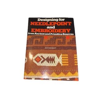 Designing for Needlepoint and Embroidery Book 1st Edition Jan Messent